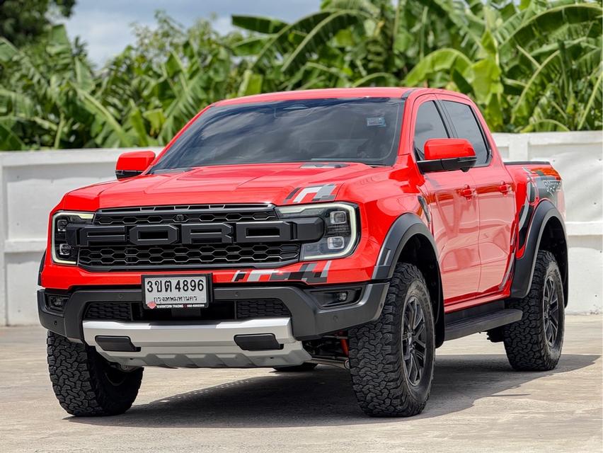 รหัสรถ WRT4896 2022  จดปี2023 FORD RANGER, 3.0 RAPTOR ECOBOOST4WD 2