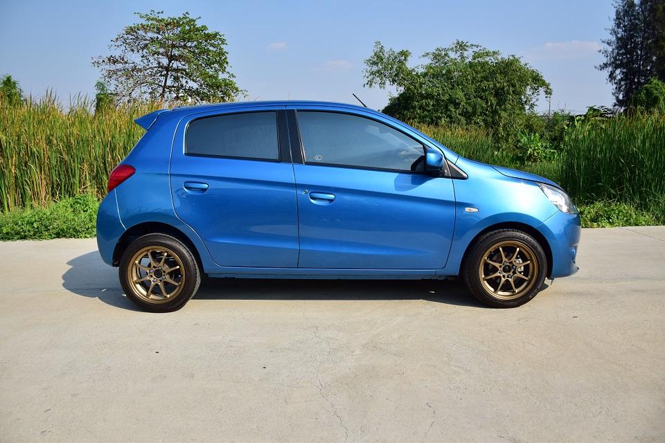 ผ่อนถูก 3 พันกว่าบาท ปี2012 MITSUBISHI MIRAGE 1.2 GLX พุตสต๊าท กุญแจคีเรท ขับประหยัดน้ำมัน แม็ก CD เดิมๆไฟตัดหมอก กล้องหลัง โทร0957401229 ไอดีไลน์UTBP รูปที่ 8