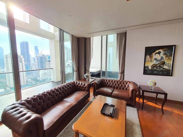 For Rent & Sale The Sukhothai Residences | 3 Beds | High floor | Jacuzzi in the balcony 1