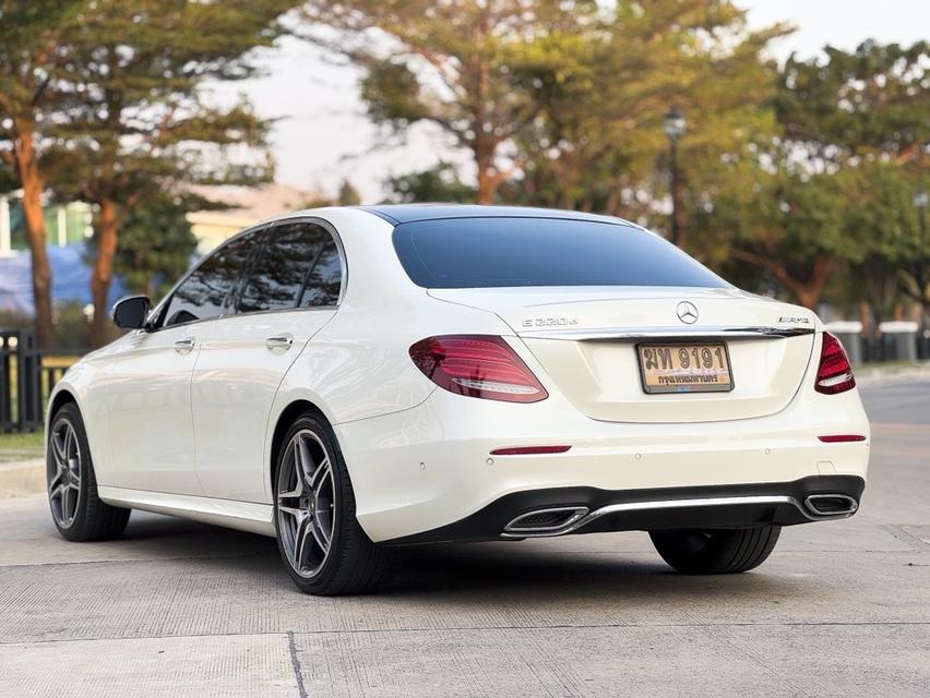 รหัส AVA9191 🌟 Mercedes Benz E220d (ดีเซล) AMG Top สุดของรุ่น ปี 2017 W213  7