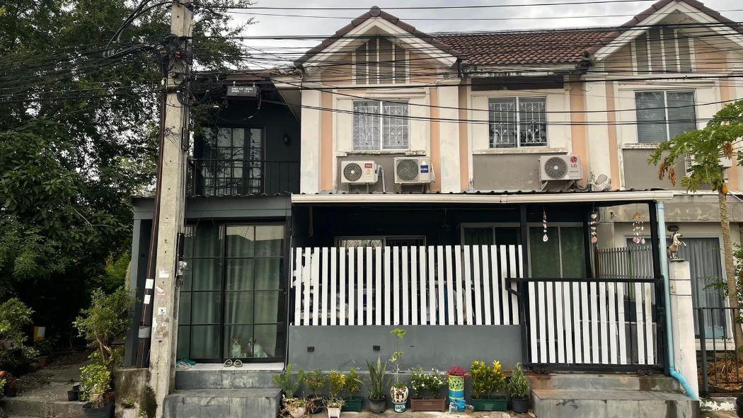 ขาย ทาวน์โฮม บ้านพฤกษา 62 หลังมุม ต่อเติมเพิ่ม 29 ตรว 1