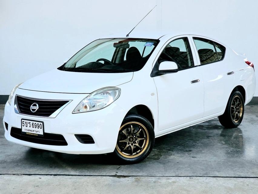 #Nissan Almera 1.2 E เกียร์ ออโต้ เบนซิน สี ขาว ปี 2013 รหัส SEZ6990 2