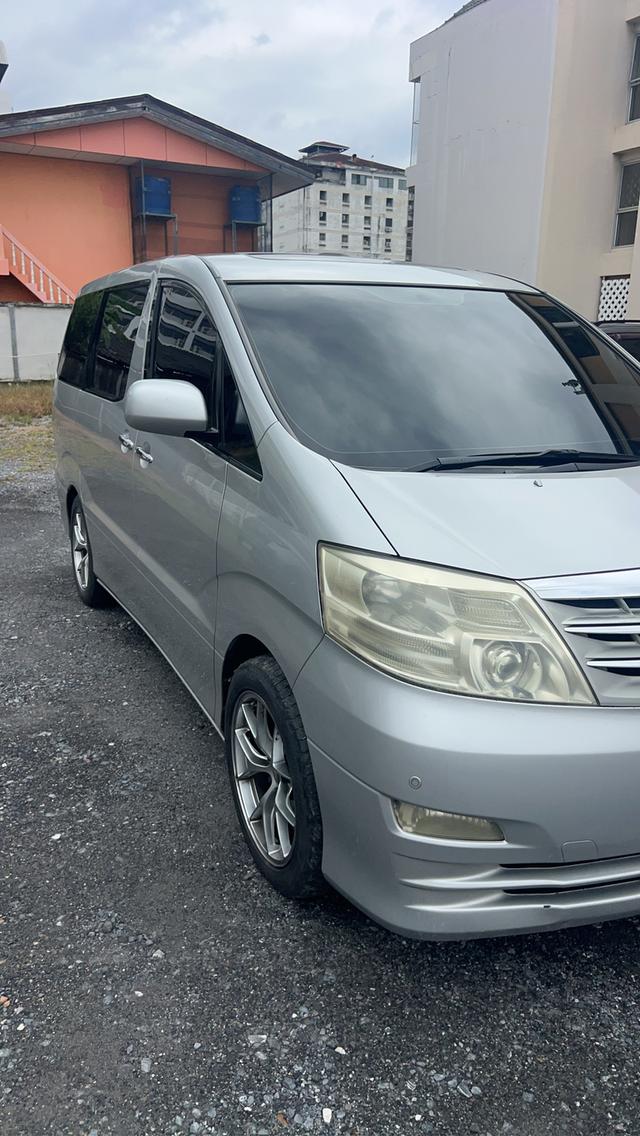 รถตู้ Toyota Alphard ปี 06 สีเทา 280,000 บาท รูปที่ 6