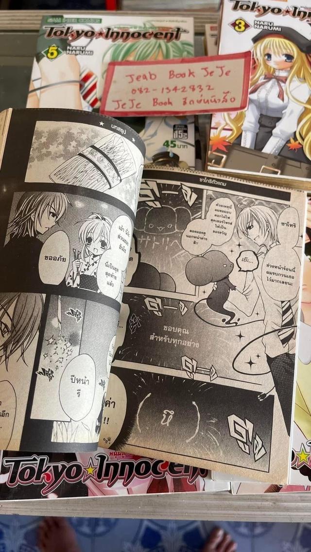 หนังสือการ์ตูน Tokyo Innocent หนุ่มภูตพรายกับสาวสื่อวิญญาณ 1-9 จบ