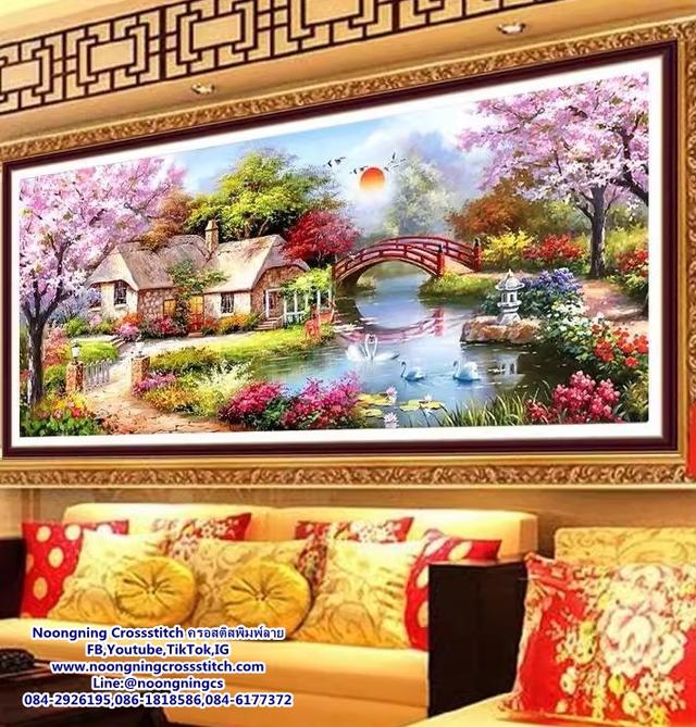 ร้าน Noongning Cross stitch ครอสติสพิมพ์ลาย จำหน่ายอุปกรณ์ครอสติส ภาพติดเพชร665 1