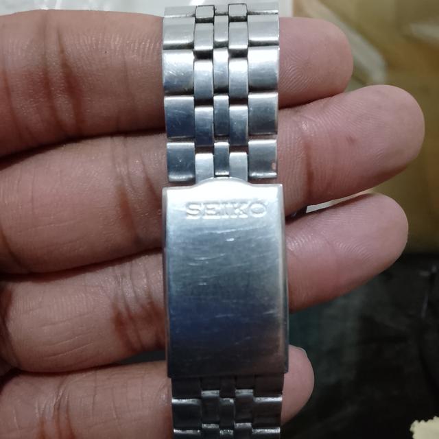 [งานช่าง] นาฬิกาวินเทจ Seiko 5 Auto 6349-5030 ทรงเหลี่ยมทีวี หน้าลายทาง ปี 1987 (สายเดิมแท้) รูปที่ 3