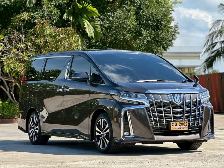 รหัสรถ PAT2002 Toyota Alphard 2.5 SC Package รุ่นท๊อปสุด (Minorchange) สีน้ำตาล ปี 2022