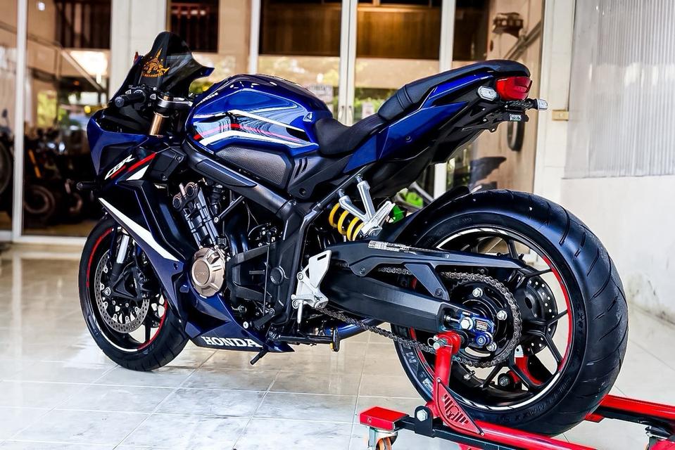 CBR650R ปี 2022 Honda น้ำเงิน รูปที่ 5