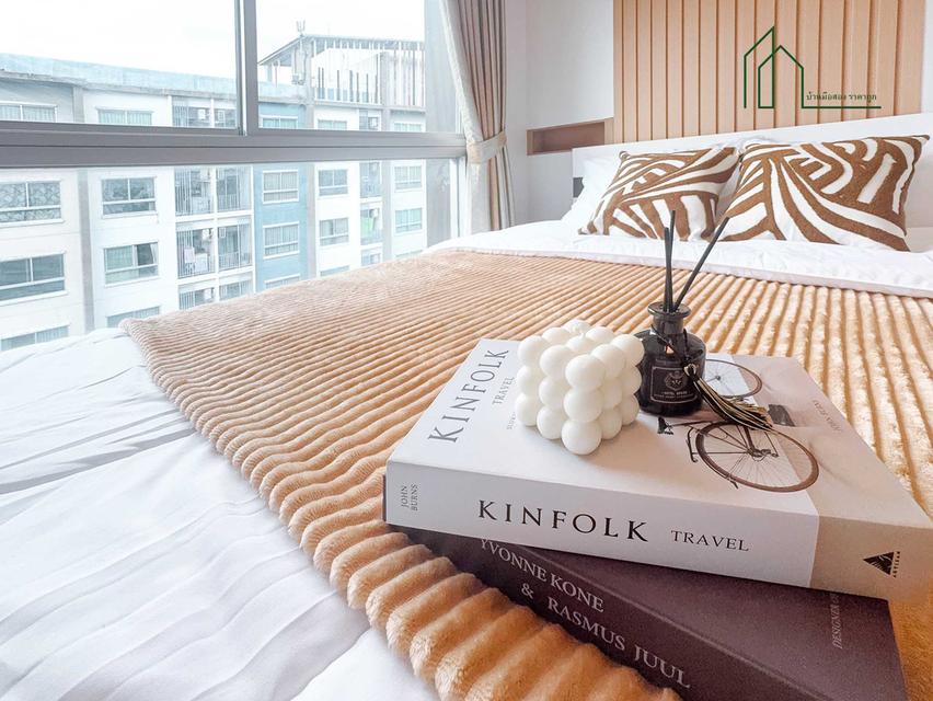 คอนโด เดอะ คิทท์ ลำลูกกา คลอง 2 ห้องรีโนเวทใหม่พร้อม Built-in มีเฟอร์ให้ ห้องสวยมาก พร้อมเข้าอยู่ 4