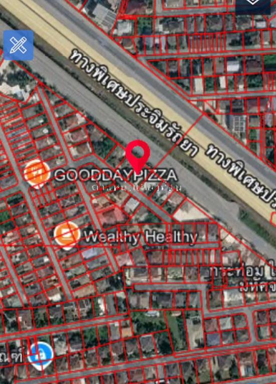 ขายที่ดินพร้อมบ้านเดี่ยว 2 หลัง เนื้อที่ 201 ตารางวา ซอยทุ่งมังกร 22 แขวงฉิมพลี เขตตลิ่งชัน 4