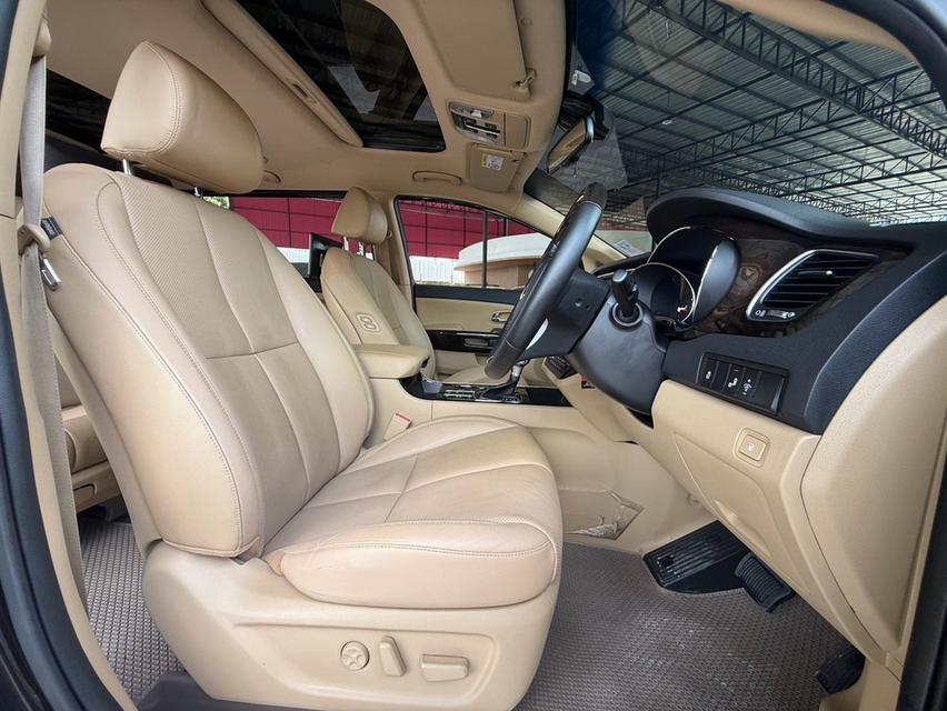 KIA GRAND CARNIVAL, 2.2 SXL ปี 2018 โฉม ปี14-21 สีเทา รุ่นท็อปสุด รูปที่ 10