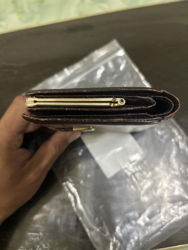 กระเป๋าสตางค์หนังแท้ งานวินเทจอิตาลีแท้	•	🇮🇹 MADE IN ITALY รูปที่ 5