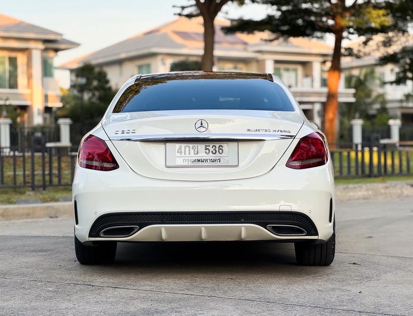 รหัสรถ AVA536 🌟 Benz C300 AMG Dynamic W205 ปี 2015 ดีเซล 3