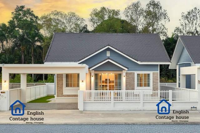 ขายบ้านเดี่ยวสไตล์ english cottage  สร้างใหม่พร้อมอยู่ นอกโครงการ เชียงใหม่  1