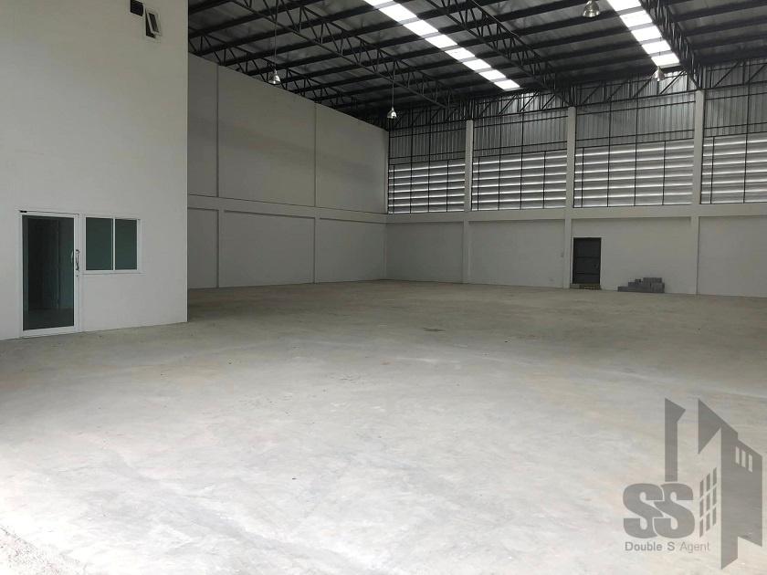 #ให้เช่าโกดังพิกัดไทรน้อย-ศาลายา พื้นที่รวม 600 ตารางเมตร ตำบลหนองเพรางาย อ.ไทรน้อย จ.นนทบุรี ขนาด กว้าง 19 ม. ลึก 30 ม. พื้นรับน้ำหนักได้ 3 ตัน 3