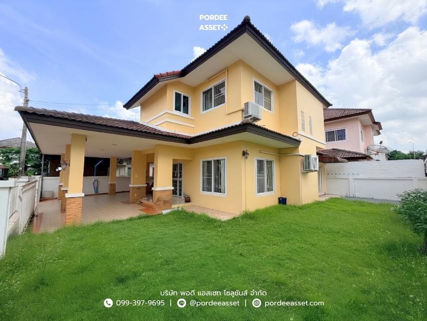 หมู่บ้านประดับดาว5-6 ซอยท่าอิฐ ราชพฤกษ์ หลังริม พื้นที่กว้างขวาง สภาพสวย : Pradapdao Village 19
