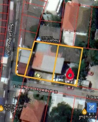 ขาย  ที่ดินสวย 201 ตร.วา ซอยลาดพร้าว 83 แปลงหัวมุม  ใกล้สถานีรถไฟฟ้า ลาดพร้าว 83 4