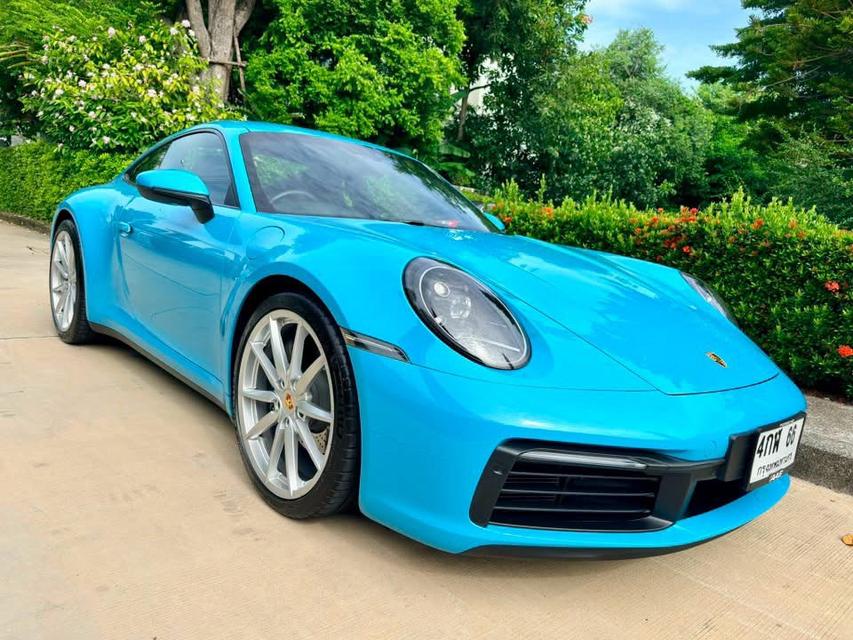 #Porsche911Carreraมีไฟแนนซ์เหลือ #ขายดาวน์ รถ AAS Porsche 992 Carrera 2020 สี Miami Blue รูปย่อยที่ 3