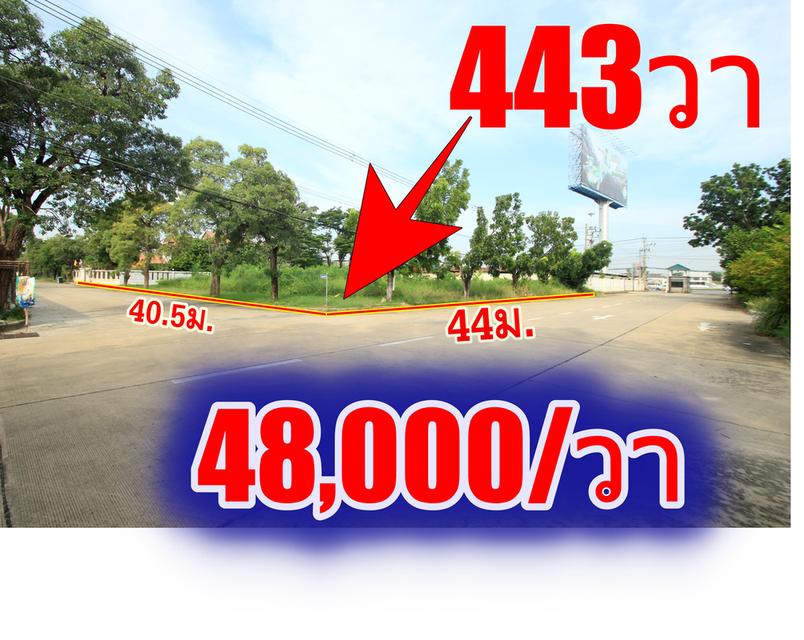 ที่ดินวริยาวิลล์ถนนบรมราชชนนี ต้นโครงการ แปลงมุมริมถนนเมน ใกล้มหิดลศาลายา 443.2ตารางวา ถมแล้ว ติดถนน2ด้าน