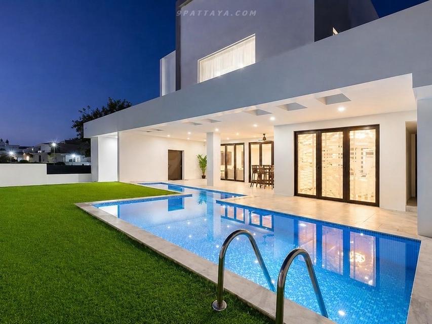For Rent — New Luxury Modern Pool Villa at Casa Jomtien, Jomtien Beach 150sqw 600sqm 5 bedrooms 5 bathrooms 1