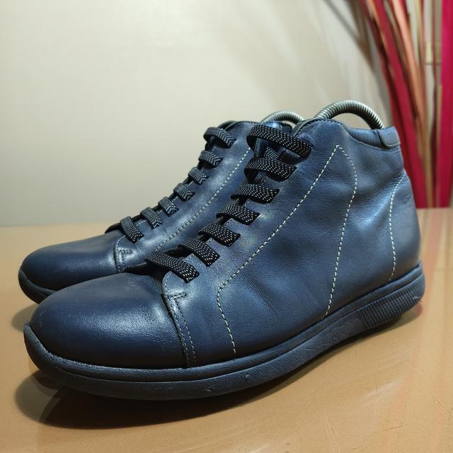 VainerMen's Healthy Genuine Leather Mid Top Shoes with Zipper📏 Size. 41 EUR  ‼️เหมาะสำหรับเท้า 25-26(26.5)cm‼️⭐⭐⭐⭐ Pre-owned Great Condition รูปที่ 3