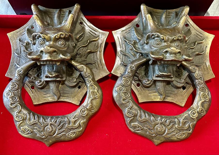 ที่จับประตูหัวมังกรโบราณ รูปที่ 2