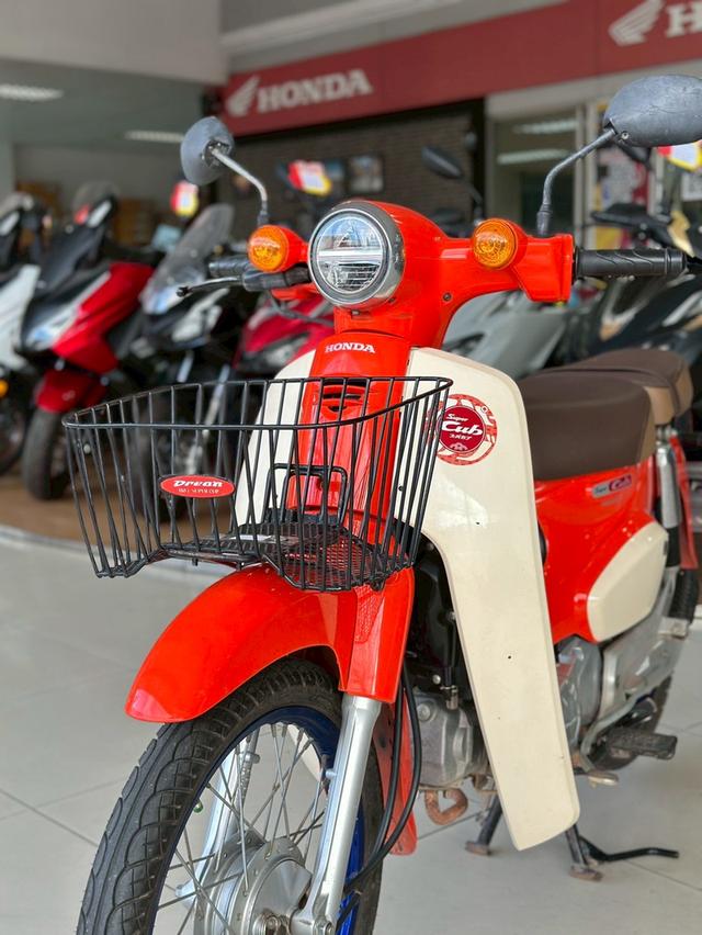 ส่งต่อ Super Cub ปี’62 สีส้ม-ขาว | คลาสสิกสายเท่ ขี่เล่นก็ได้ ขี่จริงก็ดี 8