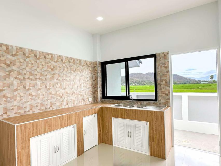 ขายบ้านเดี่ยวไม่เกิน 2 ล้าน 3 นอน 2 น้ำ น้ำไม่ท่วม ใกล้ศูนย์ราชการอ.สันกำแพง 1 กม. ฟรีโอน 13