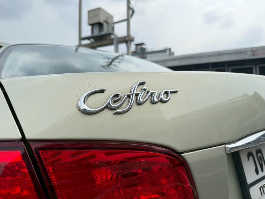  NISSAN CEFIRO 2.0 EXECUTIVE V6 TOP 2002 A33 สีน้ำตาล 15