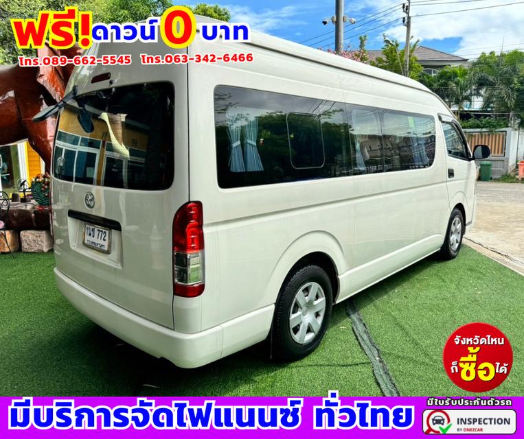 ปี2019 Toyota Hiace 2.7 COMMUTER 🚩เกียร์ธรรมดา 6