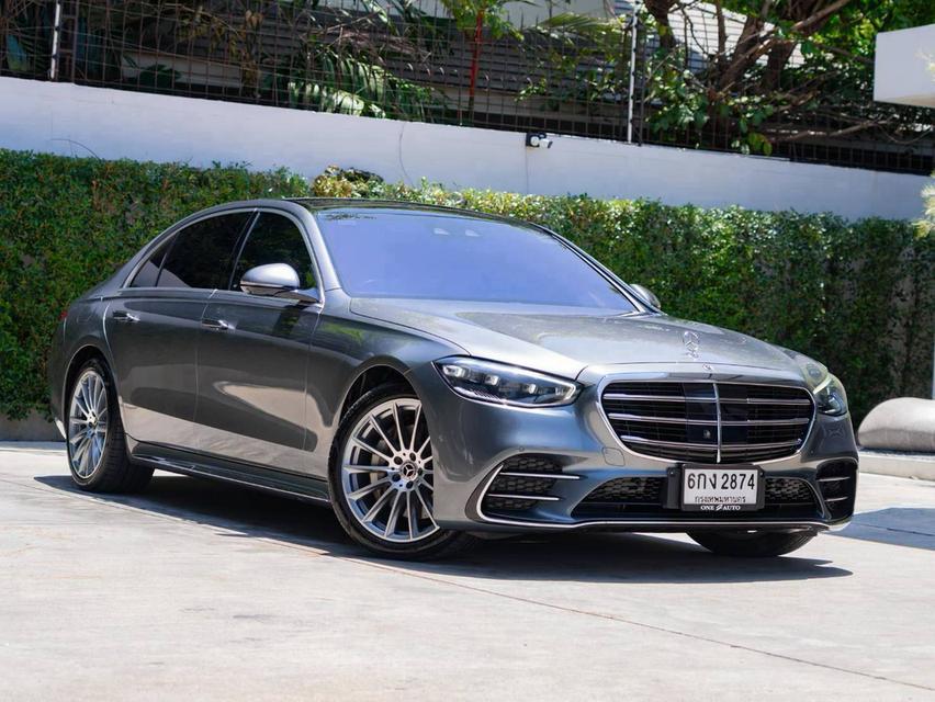 Mercedes Benz S580e AMG Premium Plug in Hybrid (W223) 2022 รถโครตหรู สภาพใหม่ ประวัติดีชัดเจน ราคาสุดคุ้ม รูปที่ 3
