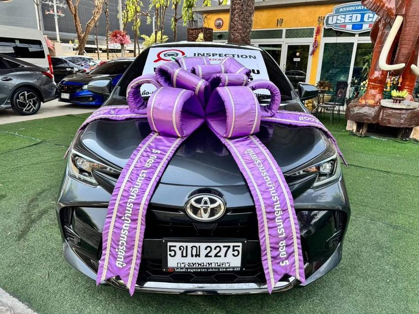 #TOYOTA YARIS รุ่น SPORT เครื่อง1.2cc. เกียร์AUTO ปี 2024 #รถมือเดียวป้ายเเดงไมล์แท้100%คะ วิ่งมาน้อยมากๆๆคะ10;xxxกว่ากิโลคะ #ฟรีดาวน์0บาท 