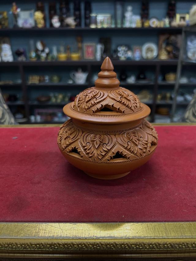 ผอบดินเผาแกะสลักลาย ผอบดินเผาแกะสลักลาย 6