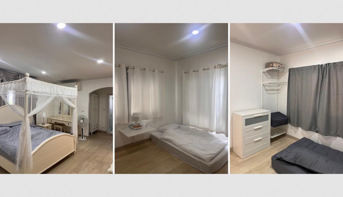 ให้เช่าบ้านสวย Pool Villa ตกแต่งใหม่ 120 ตารางวา 3 ห้องนอน 3 ห้องน้ำ ภัสสร 10 สุวินทวงศ์ เขตหนองจอก ใกล้รถไฟฟ้าสีชมพู สถานีมีนบุรี 10