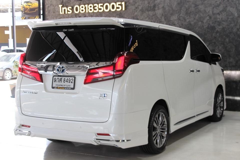 รหัสรถ JRS8492 TOYOTA ALPHARD 2.5  HYBRID E-FOUR ปี 2021 6