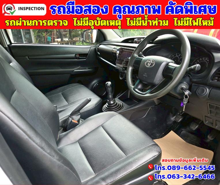 ✴️ปี2019 Toyota Hilux Revo 2.4 SINGLE J Plus ✴️ไมล์แท้ 62,xxx กม. ✴️เกียร์ธรรมดา 7