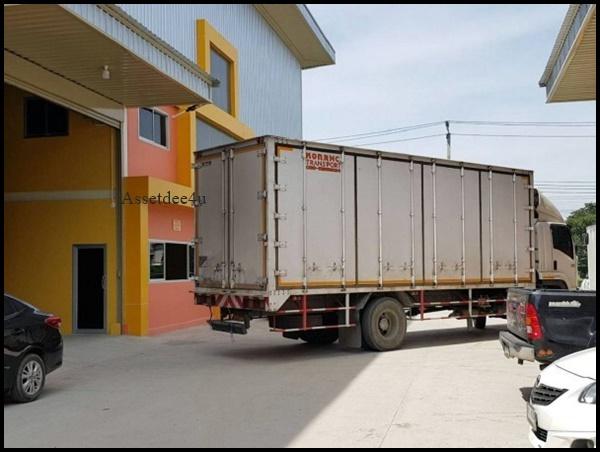 AW541 ให้เช่าโรงงานโกดังพร้อมออฟฟิศย่านแพรกษา พื้นที่สีม่วง โกดังพื้นที่ 400 ตร.ม. มีใบอ.6 ขอรง.4 ได้ 7