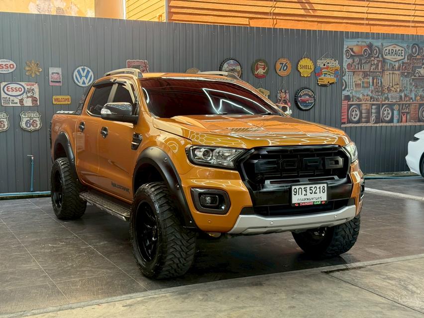 FORD RANGER 2.0 WildTrak Hi-Rider DOUBLECAB ปี2019 รถบ้านแท้ ออพชั่นเต็มคัน