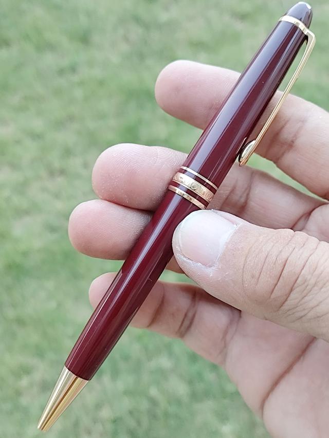 ปากกา มองบลังค์ 164 รุ่น Montblanc Meiterstuck 164 Burgundy with Gold Trim Ballpoint Pen รูปย่อยที่ 4