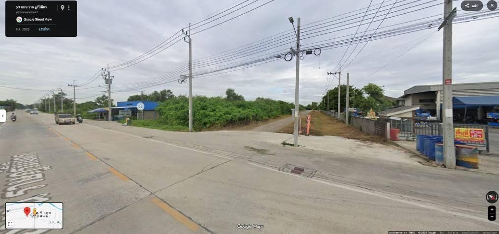 ที่ดินติดถนน 20ไร่ ราษฏร์นิมิตร ใกล้ทางขึ้น-ลงด่วนหทัยราษฏร์ 1