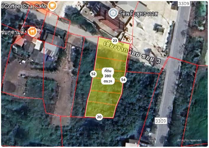 L-146 : ที่ดิน 280 ตร.วา ซ.เชียงรากน้อย 3 (วัดพลับ) สามโคก ปทุมธานี 7