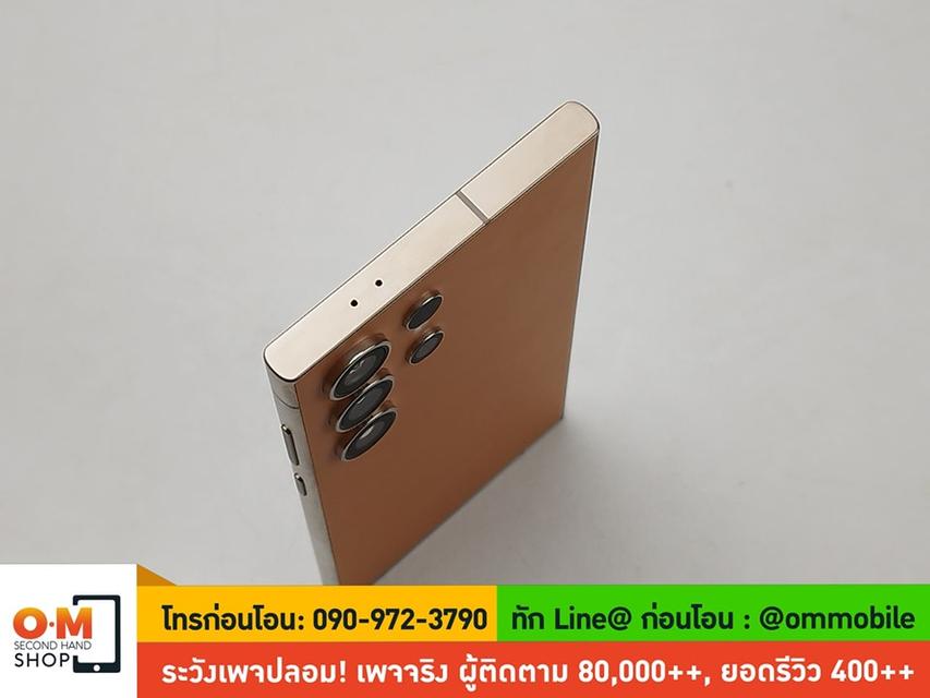 ขาย/แลก Samsung S24 Ultra 12/512 Titanium Orange ศูนย์ไทย ประกันศูนย์ SC+ สภาพสวยมาก แท้ ครบกล่อง เพียง 39,990 บาท 2