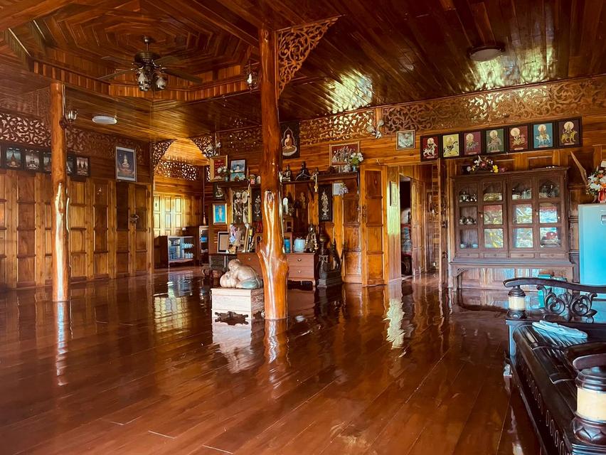 ขายบ้านสวนไม้สักทรงไทย ท่ามกลางธรรมชาติและวิวภูเขาล้อมรอบ 10,000,000 บาท จังหวัดเชียงใหม่ 7