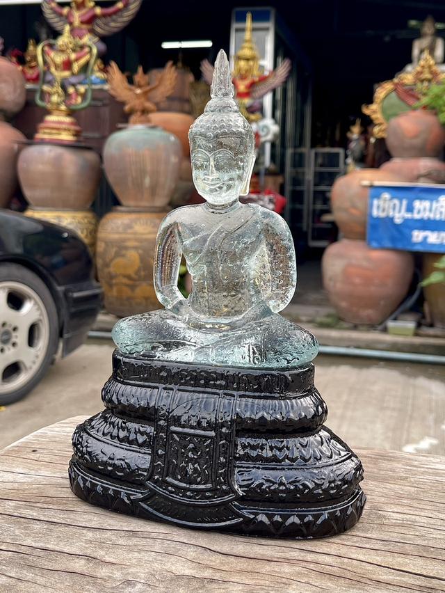 พระแก้ว 25พุทธศตวรรษ ปี2500 สีใสพาดนิล 7