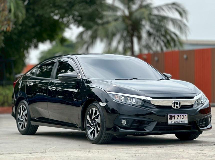 รหัสรถ PAT2121 Honda Civic FC 1.8EL สีดำ ปี 2018 2