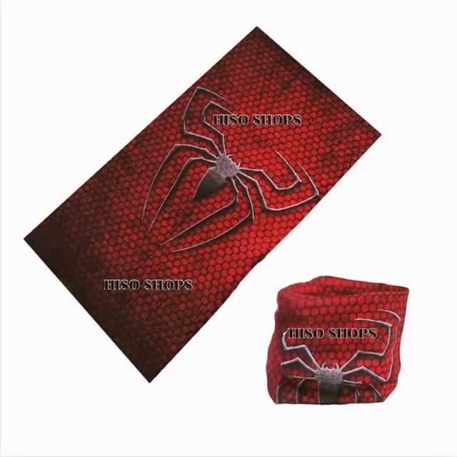 ผ้าบัฟฟ์ลายสไปเดอร์แมน SpiderMan ผ้ากันฝุ่น สุดเท่ห์ ผ้าคลุมหน้า เหมาะสำหรับขี่มอเตอร์ไซค์หรือขี่จักรยาน