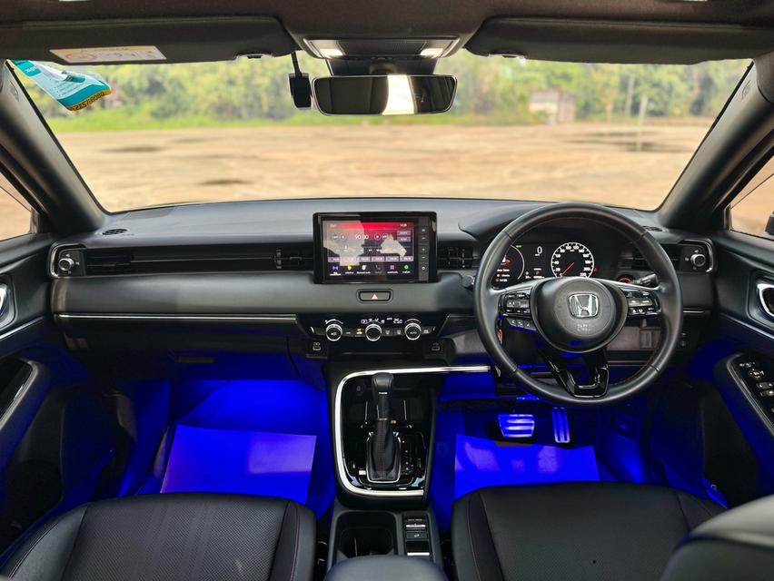 HONDA HRV Wagon 4dr e:HEV RS E-CVT FWD 1.5i (Hybrid) Y22 สีเทาดำ   ออโต้  16