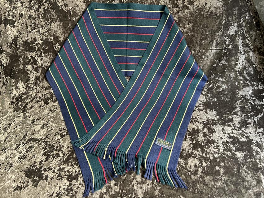 ผ้าพันคอ Chaps Ralph Lauren ลายทางสไตล์วินเทจ (School Stripe)