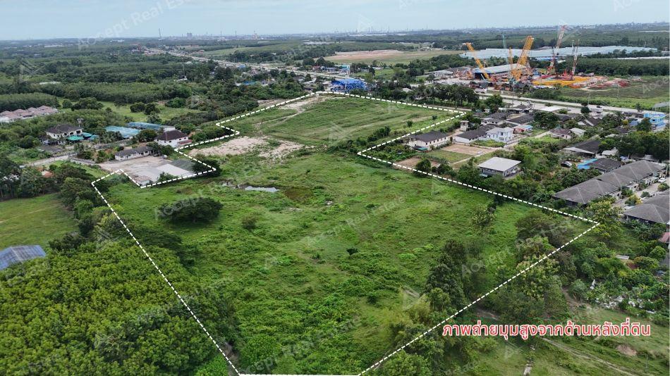 ที่ดินทำเลทองใกล้ถนนสาย36 นิคมพัฒนา ระยอง 41-3-2.1 ไร่
