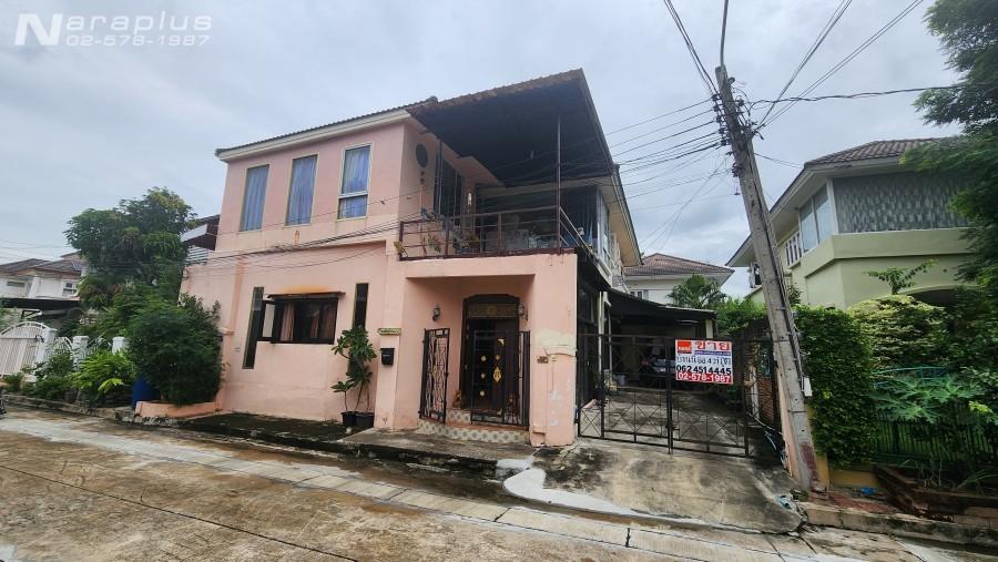 68070930 : ขายบ้านเดี่ยว 2 ชั้น สไตล์ทรอปิคอล บนที่ดินขนาด 68.4 ตร.ว. โครงการ ลัดดารมย์ รัตนาธิเบศร์ ไทรม้า นนทบุรี 2